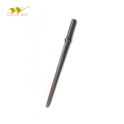 China Widely Used In Quarries 11 Degree Tapered Drill Rods 12 Rock Button Bits H22 Tapered Drilling Rods for sale