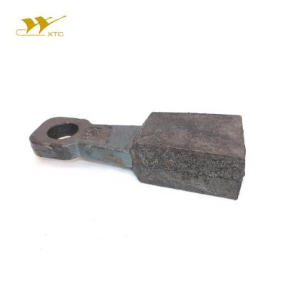 China stone hammer crusher crusher spare parts for mobile stone crusher plant lime high manganese steel hammer for sale