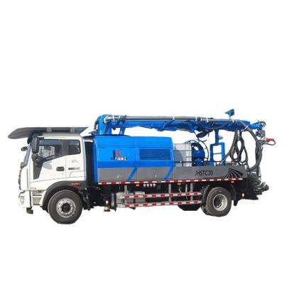 China Tunnel Sprayer Concrete Spray Concrete In Tunnel Easy Operation Wet Concrete Pump Machine For Grouting Pump Spraying 30 M3/H Output for sale