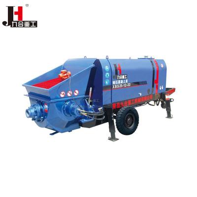 China JH brand! Electric Motor Price XBS25-12-33 Mini Trailer Concrete Pump Machine for Sale in Indonesia 200L 200L for sale