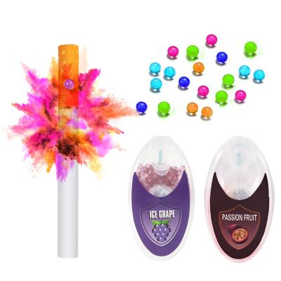 China Favorite Smell Balls Cigarettes Capsule Machine Pearl Box Menthol Pearl Producer Tubes Flavor Pusher With Essential Oil for sale