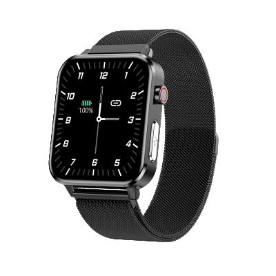 China 2021 E86 Touch Screen Full Touch Body Temperature Watches ECG SPO2 Wristband Smart Watch with AI Report Medical Smart Band for sale