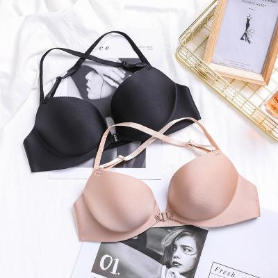 China 2022 New Arrival Rimless One Piece One Piece And Traceless Underwear Gathered Creative Breathable Wire Free Bra For Young Girls for sale