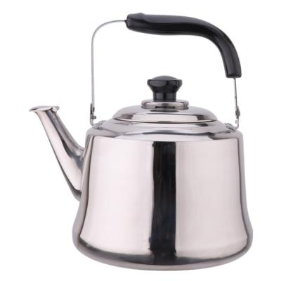 China Sustainable High Quality Morocco Stainless Steel Tea Kettle Coffee Whistling Pot With Strainer for sale