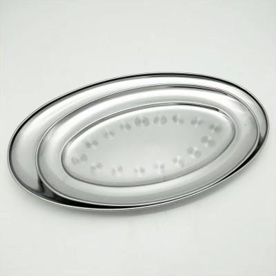 China Wholesale High Quality Serving Dish Multifunctional Food Storage Serving Tray Oval for sale