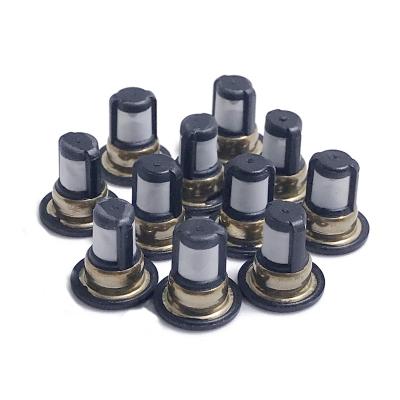 China Bosch Micro Fuel Injector Fuel Injector Basket Filter Fit For TIIDA 11016 Injector Repair Kit for sale