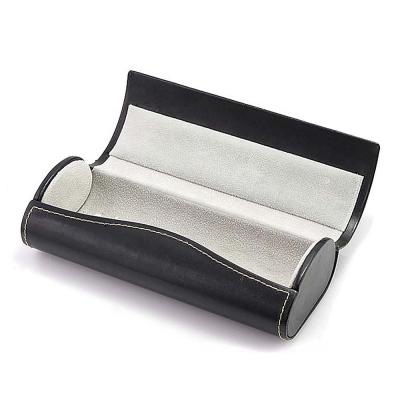 China OEM Custom Handmade Eyeglass Case Eco-friendly PU Leather Sunglasses Case for sale