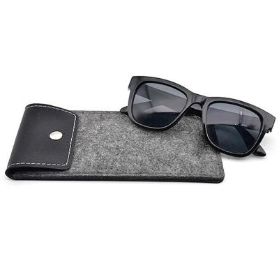 China Wholesale Fashion Eyewear Sunglasses Glasses Pocket Glass Handmade Soft Light Reading Bag Felt Case Eco-Friendly for sale