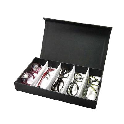 China Optical Multiple Sunglasses Travel Organizer Eyewear Display Case Optical Glass Frame Trays for sale