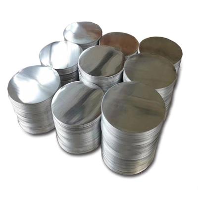 China China Aluminum Sheet/Strip/Plate/Circle/Pipe/Shutter Manufacturers of Roof Sheet Disc Round Aluminum Circle Plate for cookwares and lights for sale