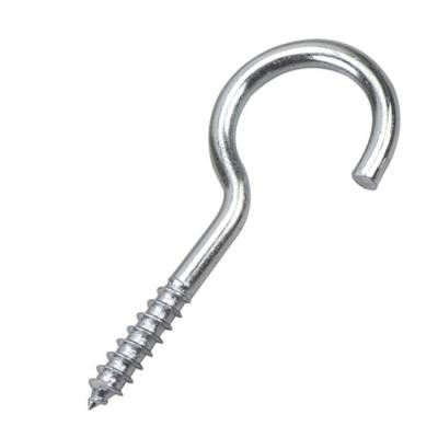 China China Factory Low Price 72pcs Round Eye Wood Open Wire Case Self Tapping Jeddah Saudi 10# Screw Hook Galvanized Metal Screw Hook for sale