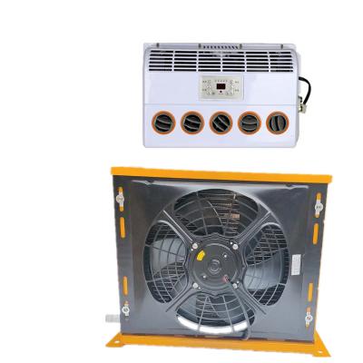 China High Quality Universal Car Air Conditioner System Roof Top Mounted Parking Cooler, 12V 24V RV Parking Air Conditioners for sale