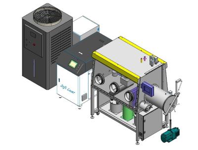 China Aluminum Laser Welding System For Square Or Round Battery Cover Plate for sale