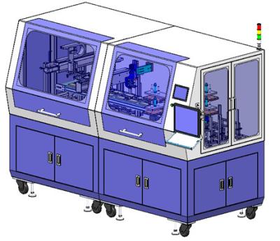 China PLC Touch Screen Automatic Lamination Machine Line Pole Quality Detector for sale