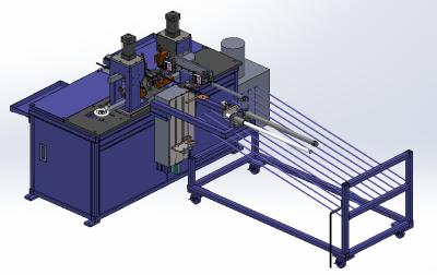 China High Efficiency Car Battery Production Line Ribbed Spot Welder Convenient Adjustment for sale