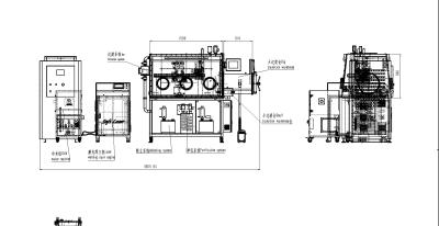 China Semi Auto Battery Pack Assembly Line Laser Welding Machine For Battery Cover Plate for sale