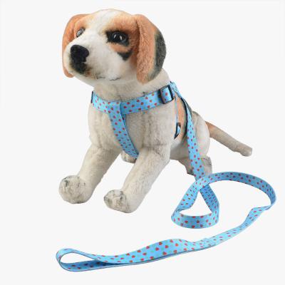 China Factory 2021 New Small Macrame Dog Rope Leash Customized Two-Piece Set Long Large Polyester Cheap Current Wholesale Luxury Blue Harness for sale