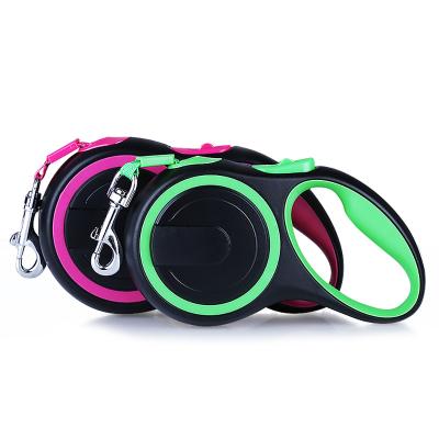 China Wholesale Automatic Adjustable Heavy Duty Retractable Pet Padded Nylon Material Leash For Large Dog for sale