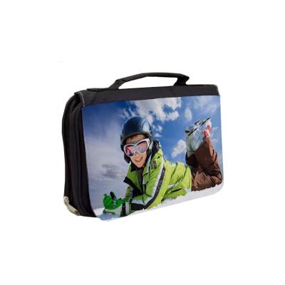 China Eco - Friendly Sublimation Canvas Empty Travel Wash Bag For Women for sale