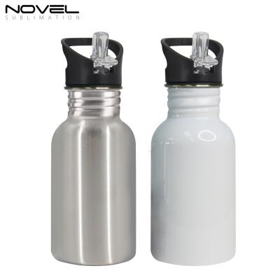 China Stocked Wholesales Personality Mask 500ml Sublimation Sports Bottle With Sucker Cover for sale