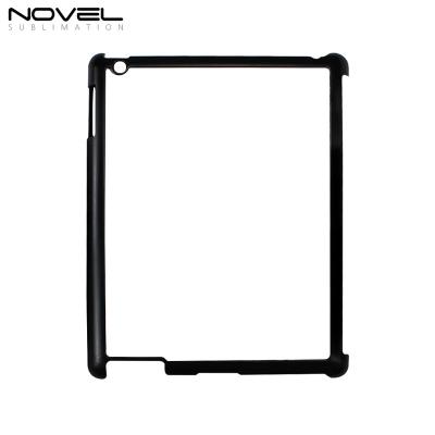 China Perfect Shockproof Protect Black 2D Sublimation Phone Shell For Blank iPad 2/3/4 for sale