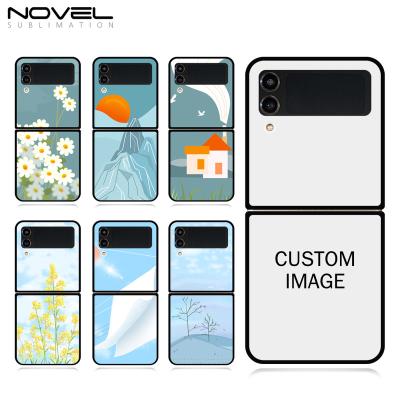 China New Arrival 2D Blank Shockproof Sublimation PC Cell Phone Case For Galaxy Z Flip 3 for sale