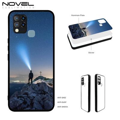 China hot sale shockproof 2d heat transfer tpu mobile phone blank cover for Infinix 10S hot for sale