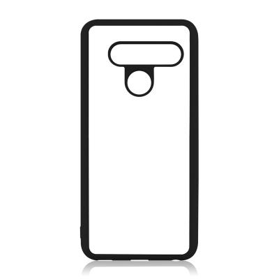 China Shockproof For LG V50 V60 2D TPU Phone Case Custom Sublimation Blank Cell Phone Covers Back Sides Soft Rubber PC For Heat Press Printing for sale