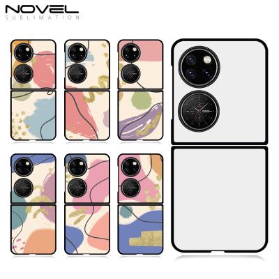 China DIY 2D Shockproof Sublimation PC Phone Cover with Blank Metal Insert for Huawei P50 Pocket for sale