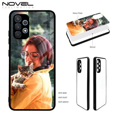 China Popular White Shockproof 2D TPU Sublimation Mobile Phone Case With Ice For Galaxy A32 4G for sale