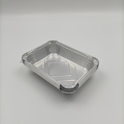 China Disposable Foil Food Pans Caterer Medium Aluminum Food Container For Catering Serving for sale