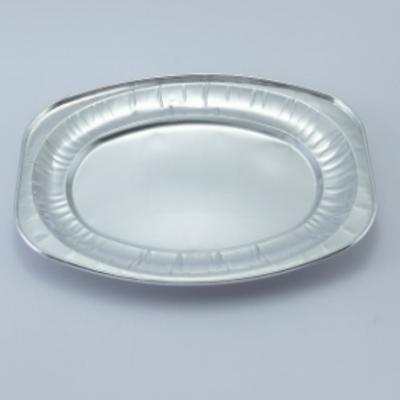 China Food 35cm, 43cm Catering 20pack Disposable Oval Fish Foil Food Trays for sale