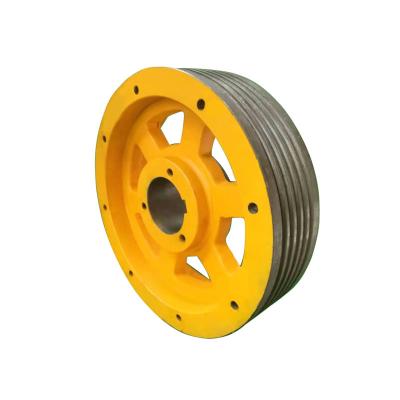 China Modern Hot Sale Factory Good Quality Thysse* PMS280 Motor Area Elevator Direct Main Traction Wheel For Thysse* Traction Device for sale