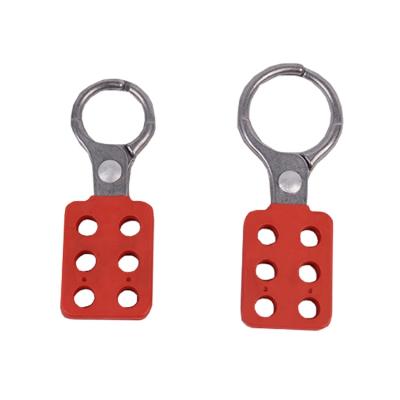 China Installation Industrial Safety Aluminum Lockout Hasp , Metal Safety Hasp Lockout Loto Lock for sale