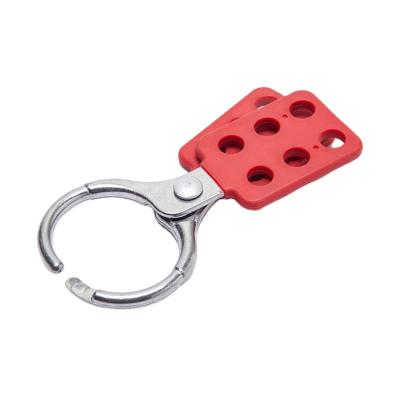 China Industrial Installation 38mm With Hooks Aluminum Latch Hasp Lockout Loto Lockout for sale