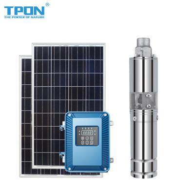 China Family Homes 24v 210w Solar DC Screw Pump Solar DC Pump For Deep Well for sale