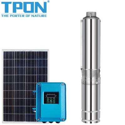 China Submersible Solar Borehole Pump Solar Water Pump DC Deep Well Pump for Solar Powered Irrigation System for sale