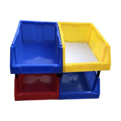 China Large Capacity Plastic Storage Stack Bin Plastic Industrial Multi Slot Sustainable Bin Plastic Storage Bins for sale