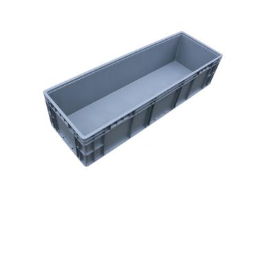 China Box EU41211 Solid Plastic Thickened Storage Box With Cover European Standard EU Auto Parts Box Workshop Warehouse Turnover Box for sale