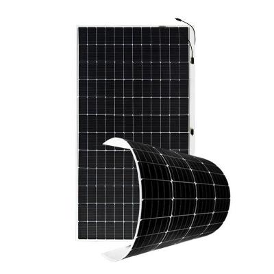 China 400W Flexible Thin Film Solar Panel 24V Semi-Flexible Solar Energy Panel 500W 430W for sale