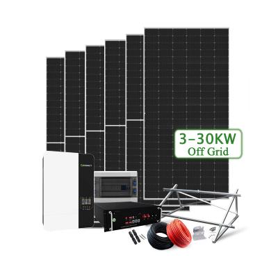 China Home Solar Power System 1kw 1.5kw 2kw 3kw 5kw 10kw with ODM Supported Solar Panel Kit for sale