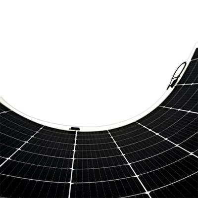 China 166mmx166mm Cell Size Sunman 430w Flexible Solar Panel with 20.4% Efficiency for sale