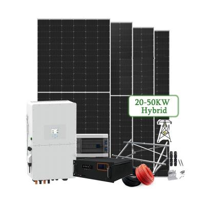 China Hybrid Complete Solar Energy System for Home Work Time h Depend On Sunshine Duration for sale