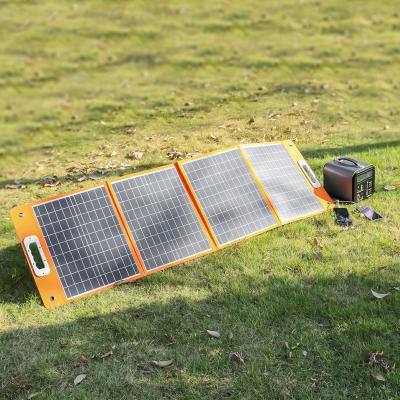 China 100W 40W Foldable Solar Panel Dust Proof USB Output for Camping 3.2KG for sale