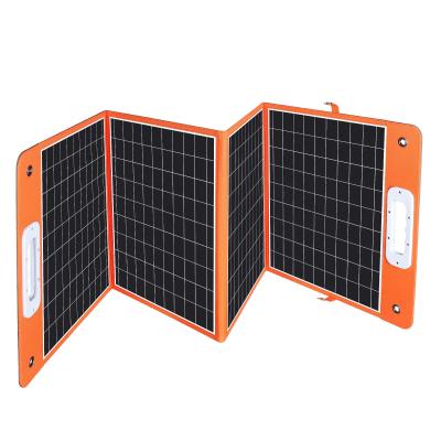 China Klappbares Solarpanel-Ladegerät von 100 Watt mit USB-Type-c-DC-Anschluss für Camping und Wohnmobil zu verkaufen