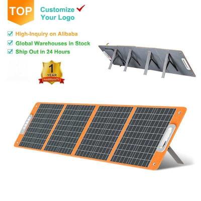 China 100 Watt Mono-Faltbare Solarladegerät Portable Foldable Solar Panel für schwarzen Camping RV zu verkaufen