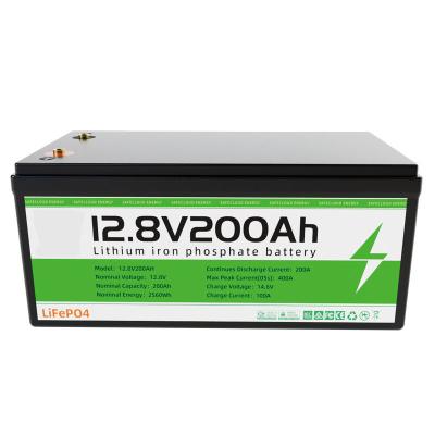 China 12.8V LFP Rechargeable Solar Battery for Home Power 50Ah 100Ah 200Ah 300Ah 400Ah for sale