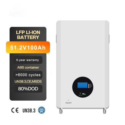 China Advanced Technology LiFePO4 Battery Wall Mounted 5kWh/10kWh for Long Lifetime Power for sale