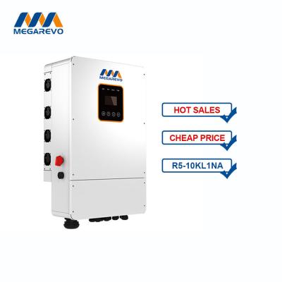 Cina 98.2% Megarevo Hybrid Split Phase 120v-240v Inverter Stati Uniti Ibrido Inverter solare 5kw 10kw Inverter di accumulo di energia in vendita