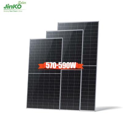 Chine 144 cellules 2*72 Jinko N type panneau solaire bifacial 570W 575W 580W 585W CE certifié TUV à vendre